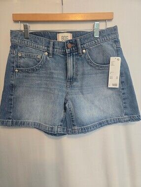 BDG Light Wash High-Rise Denim Shorts NWT